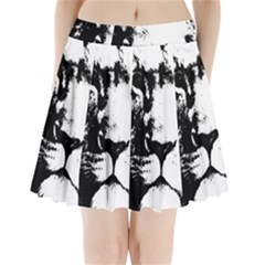 Lion  Pleated Mini Skirt by Valentinaart