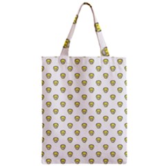 Angry Emoji Graphic Pattern Zipper Classic Tote Bag by dflcprints