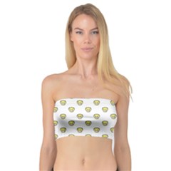 Angry Emoji Graphic Pattern Bandeau Top by dflcprintsclothing