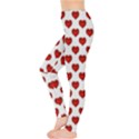 Emoji Heart Shape Drawing Pattern Leggings  View3