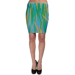 Pattern Bodycon Skirt