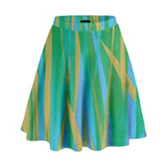 Pattern High Waist Skirt