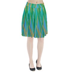 Pattern Pleated Skirt