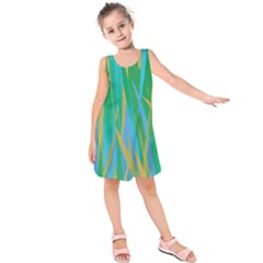 Pattern Kids  Sleeveless Dress