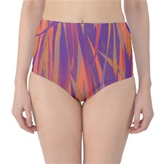 Pattern High-waist Bikini Bottoms by Valentinaart