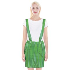 Pattern Suspender Skirt