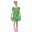 Pattern Kids  Short Sleeve Velvet Dress View1