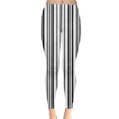 Barcode Pattern Leggings 