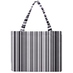 Barcode Pattern Mini Tote Bag