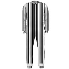 Barcode Pattern OnePiece Jumpsuit (Men) 