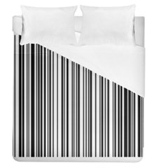 Barcode Pattern Duvet Cover (Queen Size)