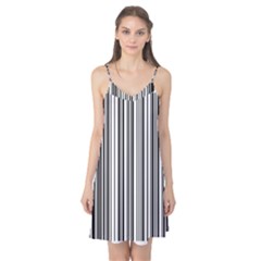 Barcode Pattern Camis Nightgown