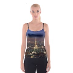 Paris At Night Spaghetti Strap Top