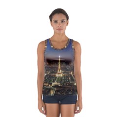 Paris At Night Women s Sport Tank Top 