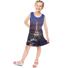 Paris At Night Kids  Tunic Dress