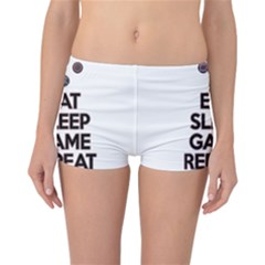 Eat sleep game repeat Reversible Bikini Bottoms