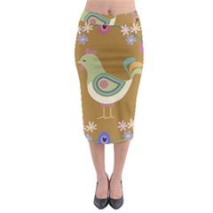 Easter Midi Pencil Skirt by Valentinaart