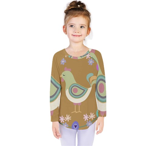 Easter Kids  Long Sleeve Tee by Valentinaart