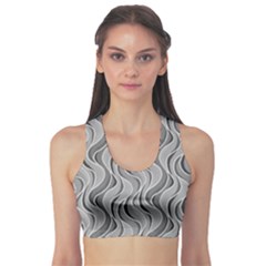 Pattern Sports Bra by Valentinaart