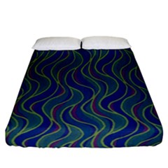 Pattern Fitted Sheet (california King Size)