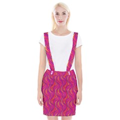 Pattern Suspender Skirt