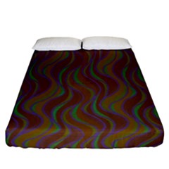 Pattern Fitted Sheet (california King Size)