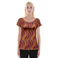 Pattern Women s Cap Sleeve Top by Valentinaart