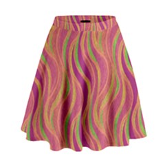 Pattern High Waist Skirt by Valentinaart