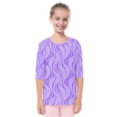 Pattern Kids  Quarter Sleeve Raglan Tee