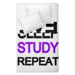 Eat sleep study repeat Duvet Cover Double Side (Single Size)