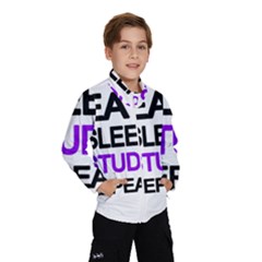 Eat sleep study repeat Wind Breaker (Kids)