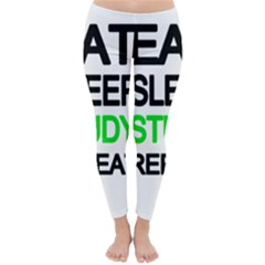 Eat Sleep Study Repeat Classic Winter Leggings by Valentinaart