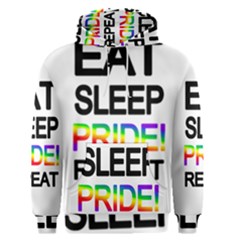 Eat Sleep Pride Repeat Men s Pullover Hoodie by Valentinaart