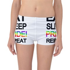 Eat Sleep Pride Repeat Reversible Bikini Bottoms by Valentinaart