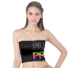 Eat Sleep Pride Repeat Tube Top by Valentinaart