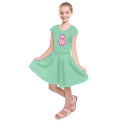 Squid Princess Kids  Short Sleeve Dress