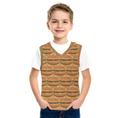 Delicious Burger Pattern Kids  Sportswear by berwies