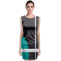 Turquoise Line Classic Sleeveless Midi Dress