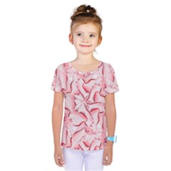 Intricate Texture Pattern Kids  One Piece Tee