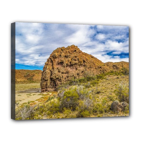 Patagonian Landscape, Argentina Canvas 14  X 11  by dflcprints