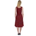 Red Roses Field Midi Sleeveless Dress View2