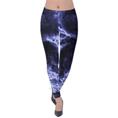 Space Velvet Leggings by Valentinaart