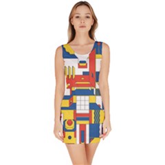 Hide And Seek Sleeveless Bodycon Dress