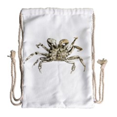 Dark Crab Photo Drawstring Bag (large) by dflcprints