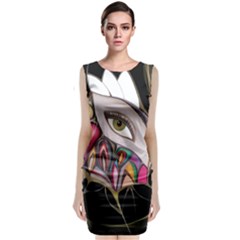 Watching Classic Sleeveless Midi Dress by mugebasakclothing