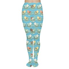 Assorted Birds Pattern Women s Tights by linceazul