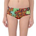 Monarch Butterflies Mid-Waist Bikini Bottoms View1