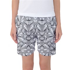 Modern Oriental Ornate Women s Basketball Shorts by dflcprintsclothing