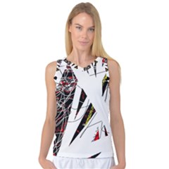 Art Women s Basketball Tank Top