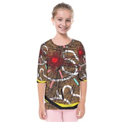 Art Kids  Quarter Sleeve Raglan Tee